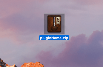 A plugin archive file